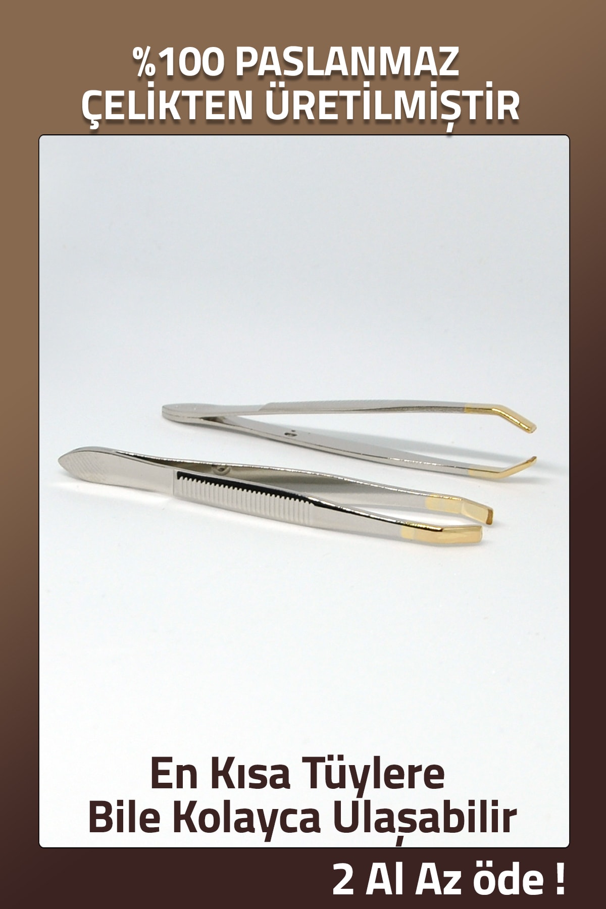 Toptan Solingen Cımbız 2’li Set