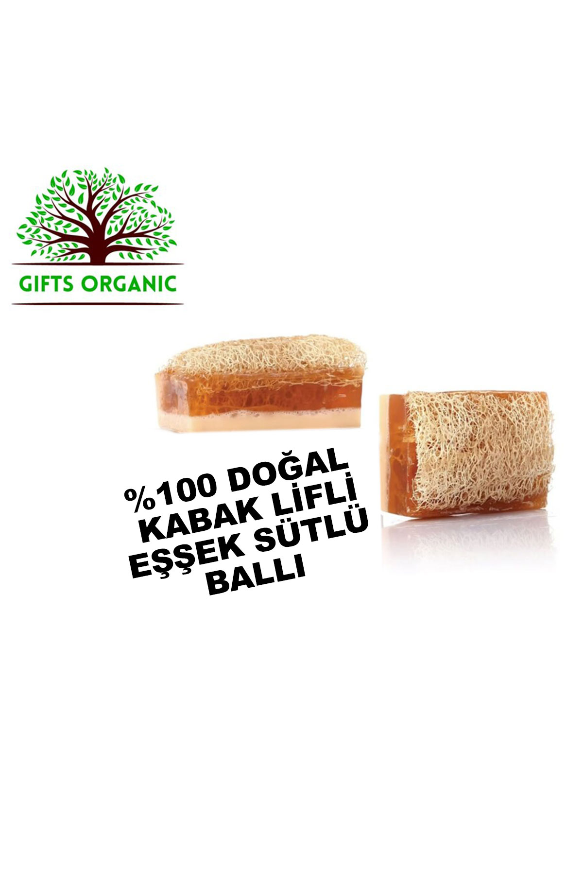 Toptan Eşek sütlü ballı kabak lifli sabun 