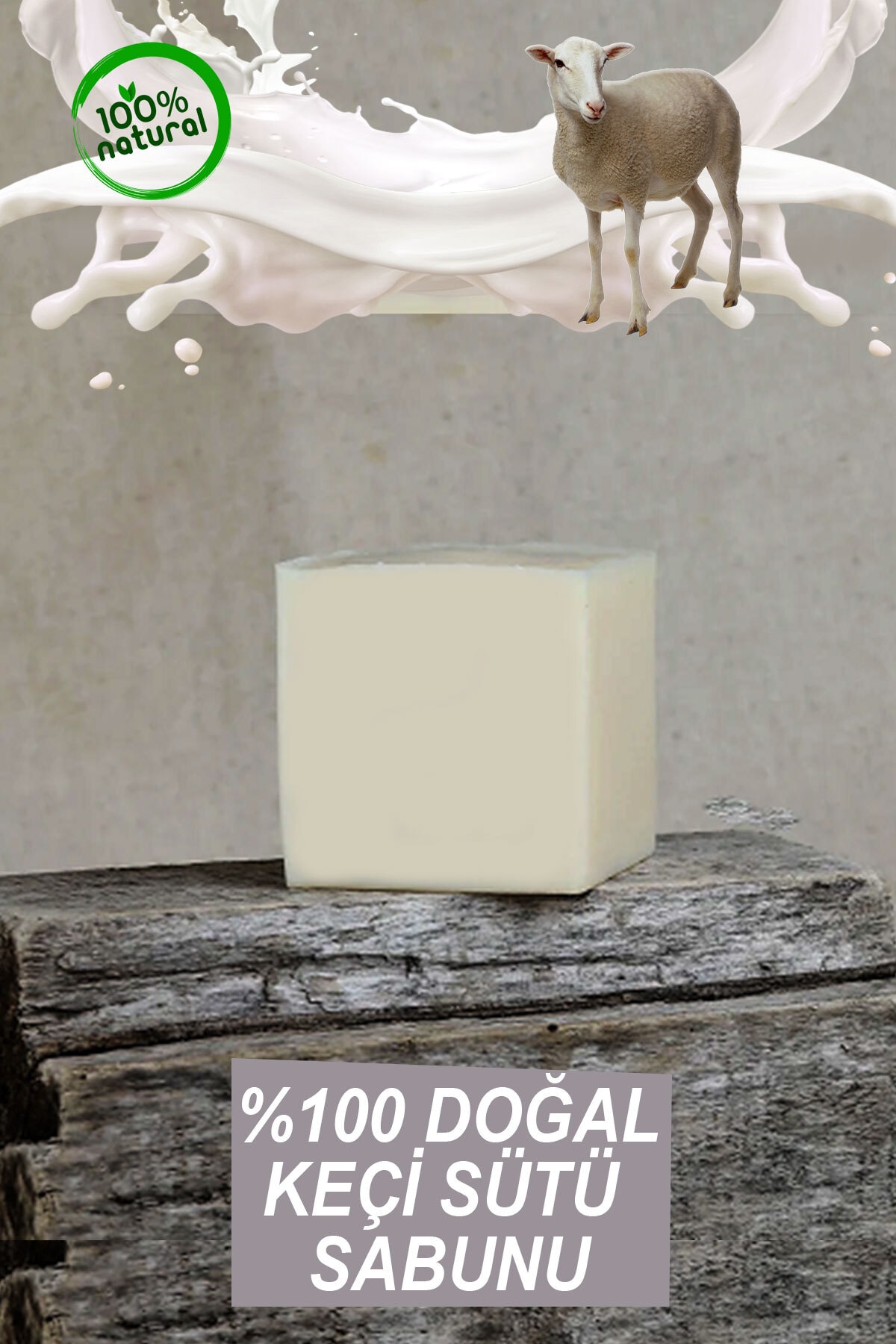 Keçi Sütü Sabun + Yüz Lifi (yüz Aydınlatma Etkili Sabun, Peeling Yüz Lifi)