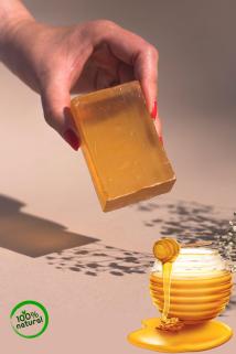 Propolisli Bal Sabunu Peeling Etkili (ballı Şeffaf Sabun B Vitaminli)