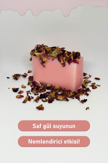 Toptan hediyelik sabun Gül özlü bakım sabunu