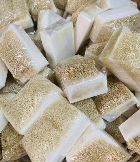 Toptan Kabak lifli eşek sütlü sabun
