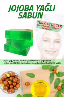 Jojoba Yağlı Bitkisel Sabun (SAÇ VE CİLT BAKIM SABUNU, SAÇ DÖKÜLMESİNE KARŞI JOJOBA YAĞI)