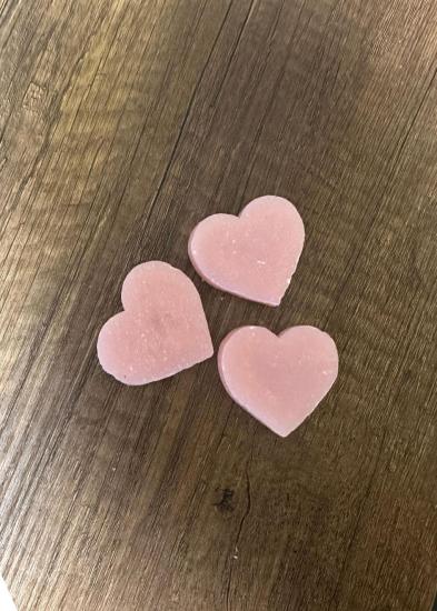 Toptan Hediyelik Kalpli Sabun 10 gr. Gül Kokulu
