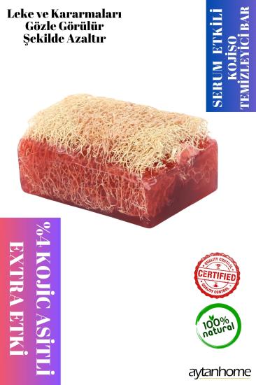 Kabak Lifli Kojic Asit Sabunu Toptan