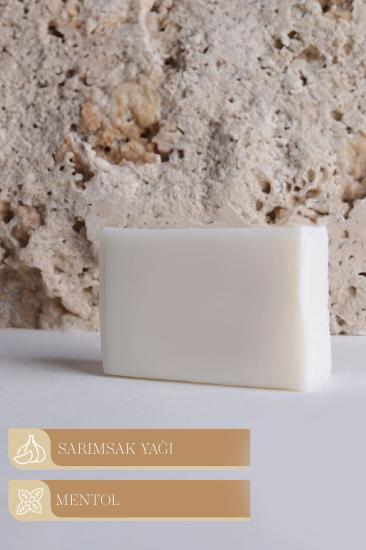 Toptan Sarımsaklı mentollü sabun  120 gr