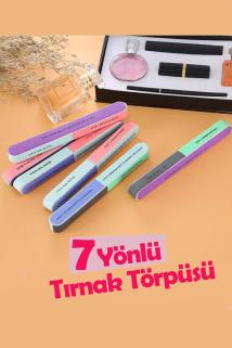 7 Yönlü Tırnak Törpüsü Ve Tırnak Parlatıcısı (el Ayak Tırnak Bakım Protez)