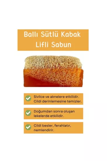 Toptan Bal Sütlü Lifli Sabun