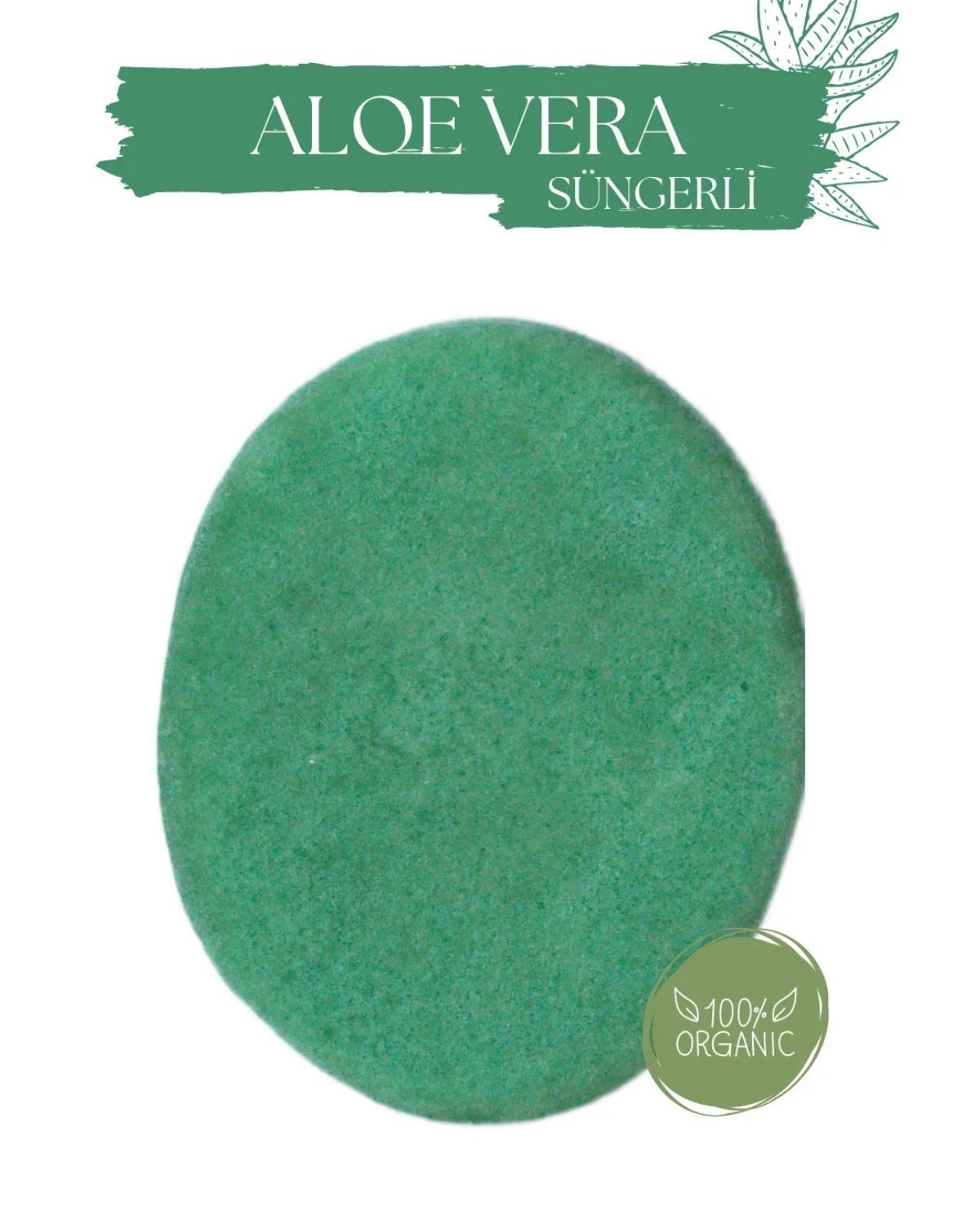 Toptan Süngerli Aloe Vera Sabunu