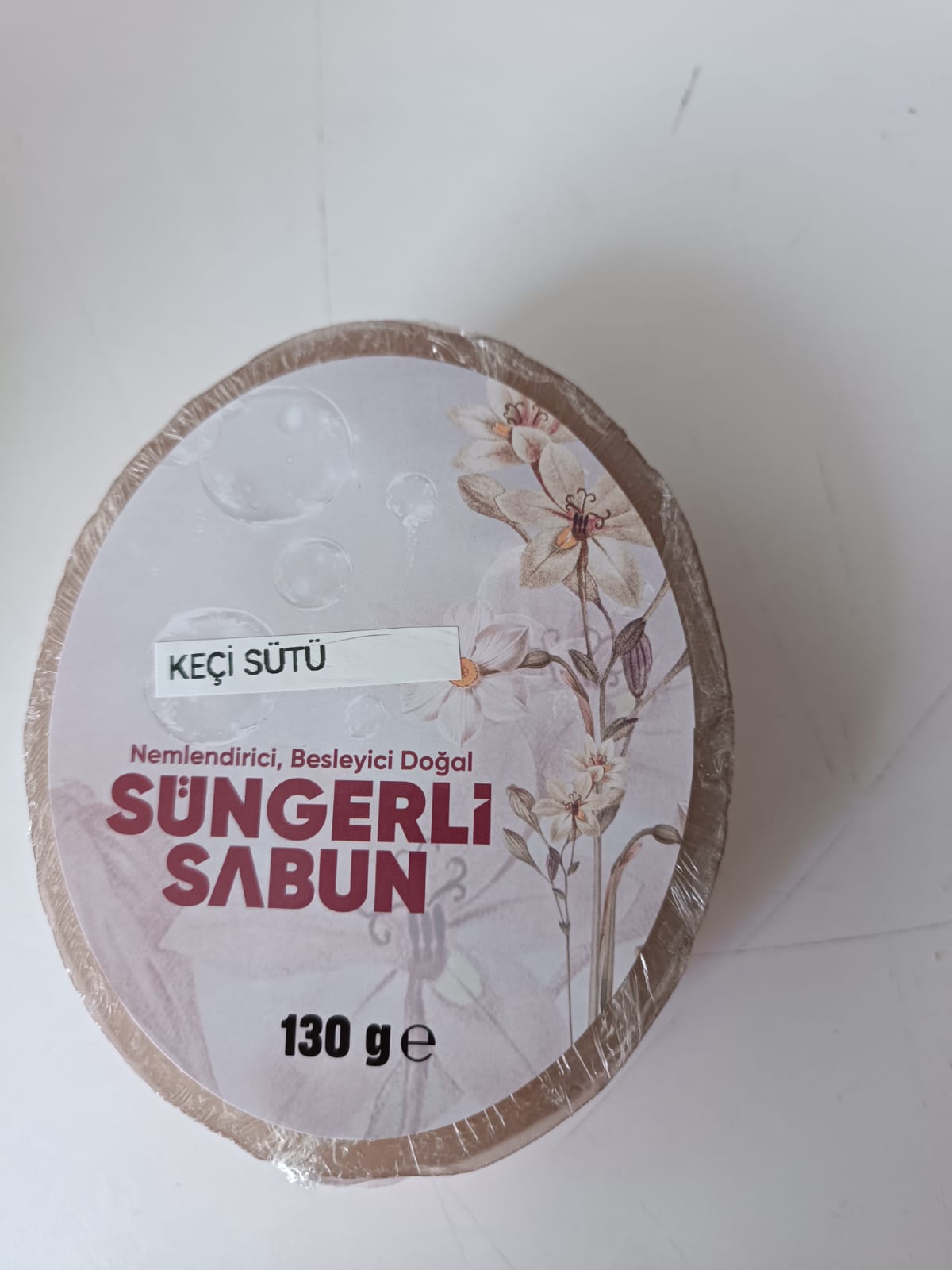 Toptan Süngerli Sabun Keçi Sütü