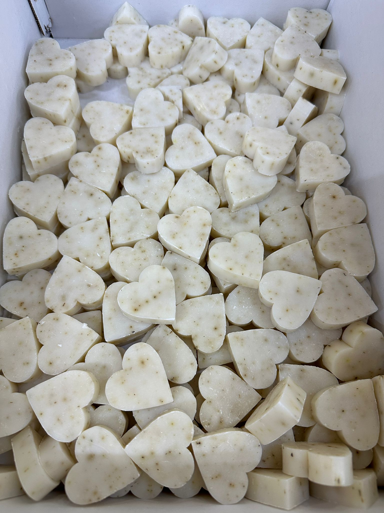 Toptan hediyelik kalpli lavantalı sabun 15 gr