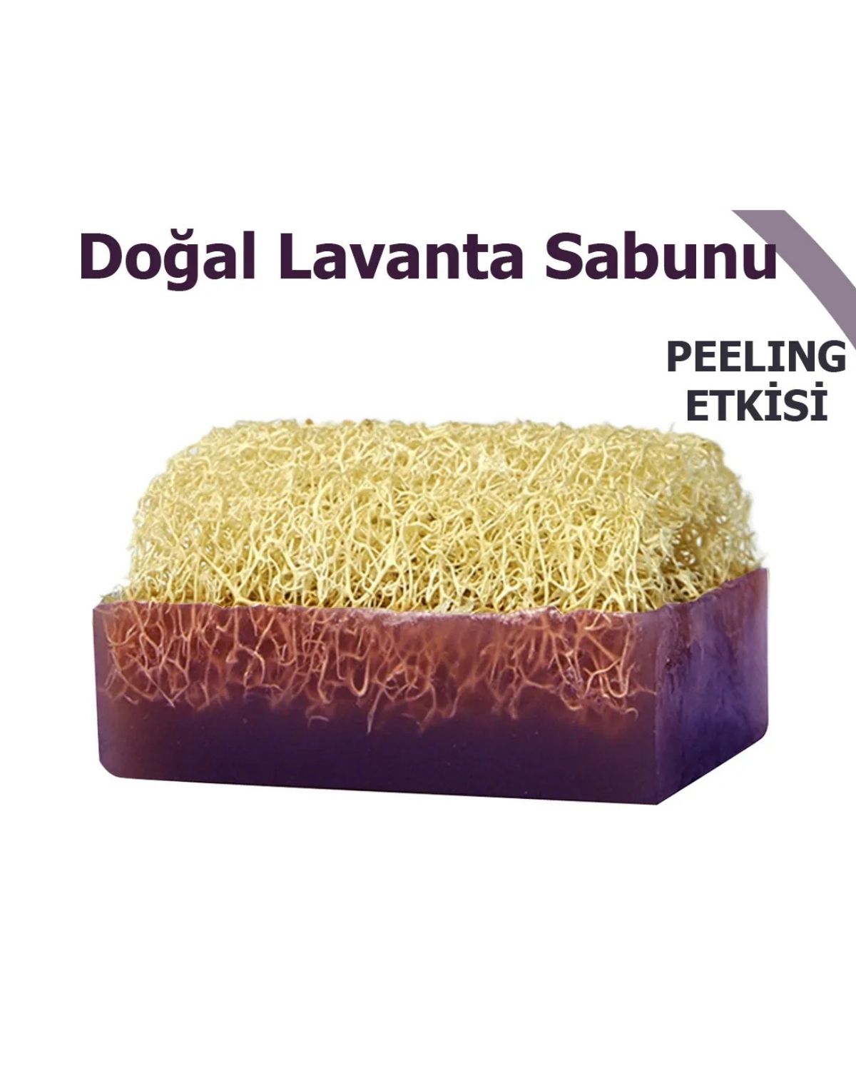 Toptan Kabak Lifli Lavanta Sabunu