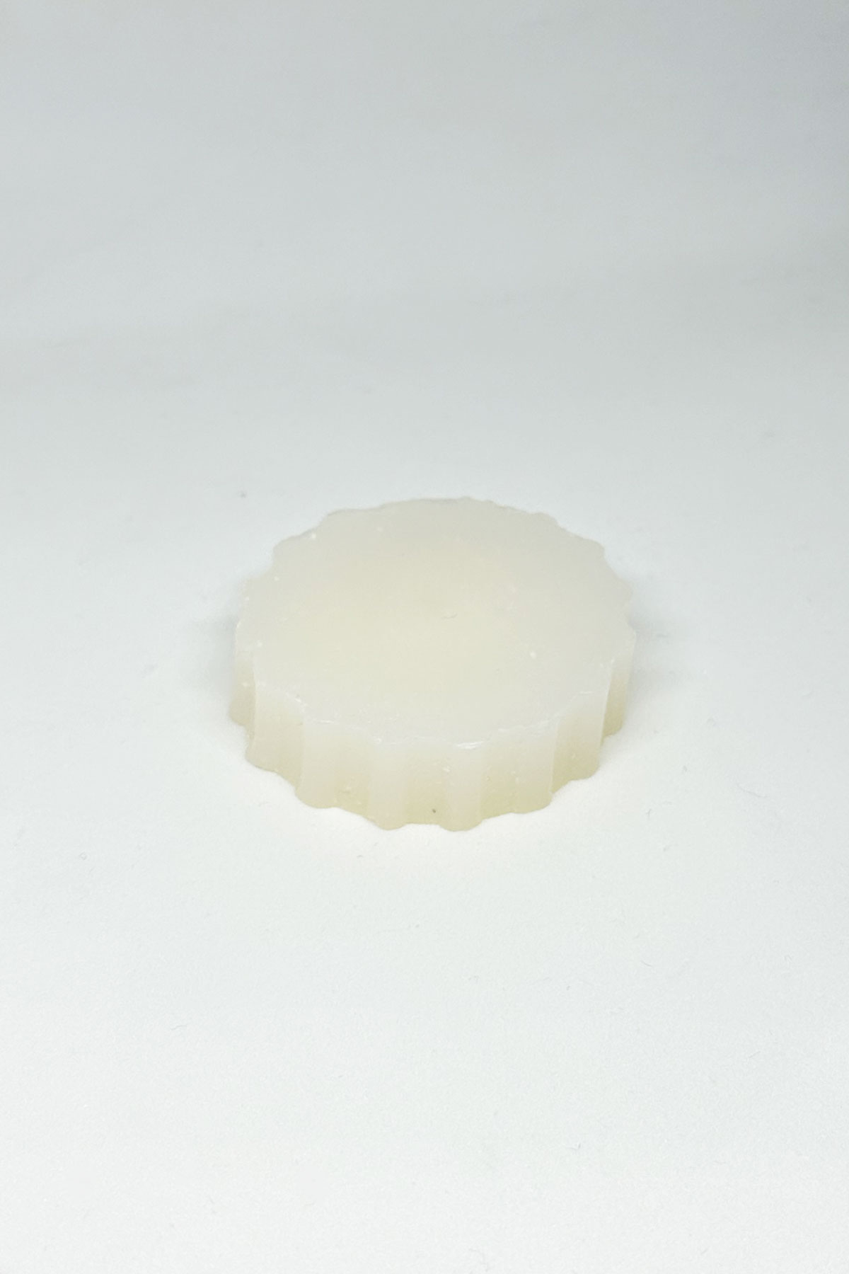 Hediyelik promosyon Saf beyaz sabun yuvarlak tırtıllı beyaz 35 gr