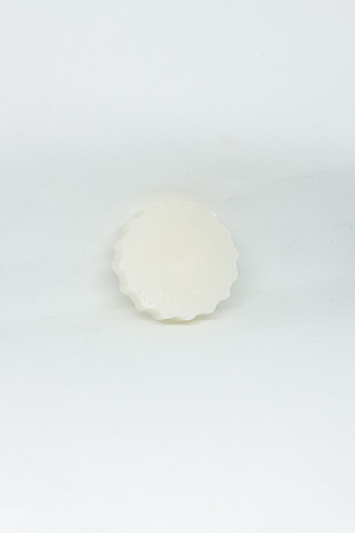 Hediyelik promosyon Saf beyaz sabun yuvarlak tırtıllı beyaz 35 gr